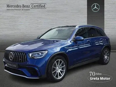 Usado Mercedes GLC63 AMG 476 CV (350 kW) 2022 Azul SUV