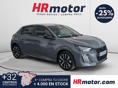 Usado Peugeot 208 Active 100 CV (73 kW) 2024 Gris Utilitario
