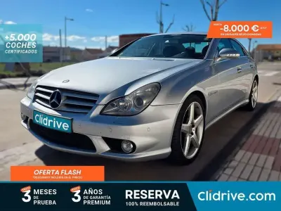 Occasion Mercedes CLS63 AMG AMG 476 PK (350 kW) 2005 Grijs Coupé