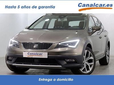 Usado Seat Leon ST FR 150 CV (110 kW) 2015 Marrón Familiar