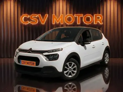Usado Citroën C3 Live 102 CV (75 kW) 2021 Blanco Utilitario