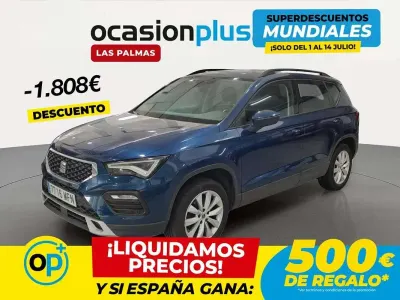 Usado Seat Ateca Style 150 CV (110 kW) 2023 Azul SUV