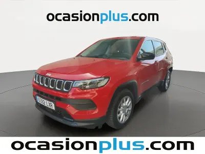 Usado Jeep Compass Longitude 130 CV (95 kW) 2022 Rojo SUV