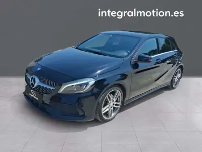 Usado Mercedes A200 AMG line 136 CV (100 kW) 2015 Negro Utilitario
