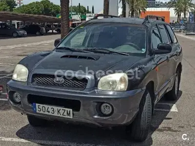 Usado Hyundai Santa Fe GLS 112 CV (82 kW) 2003 Negro SUV