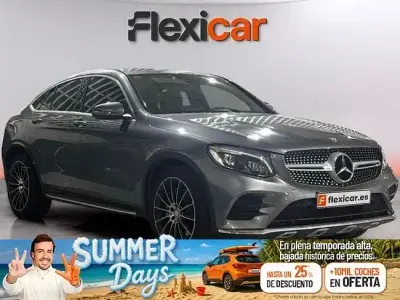 Usado Mercedes GLC250 204 CV (150 kW) 2016 Gris SUV