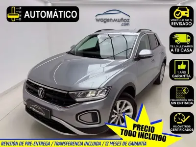 Usado VW T-Roc Life 150 CV (110 kW) 2023 Gris SUV