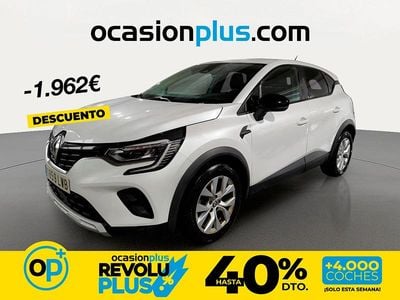 Usado Renault Captur Intens 100 CV (73 kW) 2022 Blanco SUV