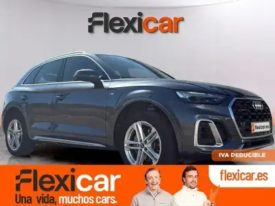 Usado Audi Q5 S-Line 204 CV (150 kW) 2021 Gris SUV