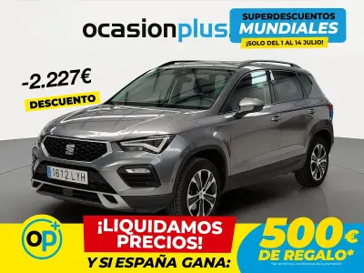 Usado Seat Ateca Style 150 CV (110 kW) 2022 Gris SUV