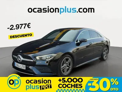 Usado Mercedes CLA200 150 CV (110 kW) 2020 Negro Berlina