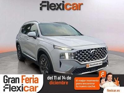 Blanco Usado 2021 Hyundai Santa Fe SUV | 31.990 € (Precio justo)