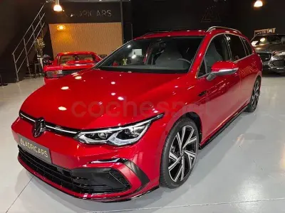 Brugt VW Golf VIII R-line 150 HK (110 kW) 2023 Rød Stationcar