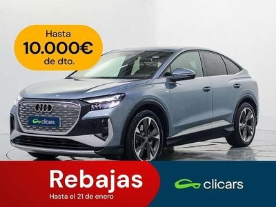 Azul Usado 2023 Audi Q4 Sportback e-tron S-Line SUV | 35.390 € (Super precio)