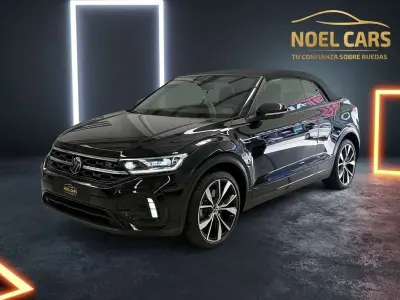 Usado VW T-Roc Cabriolet R-line 150 CV (110 kW) 2022 Negro Descapotable