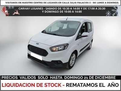 Blanco Usado 2020 Ford Transit Trend Familiar | 11.990 € (Buen precio)