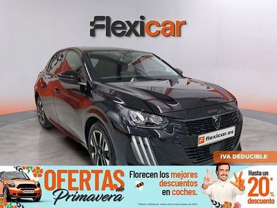 Usado Peugeot 208 Allure 100 CV (73 kW) 2025 Negro Utilitario