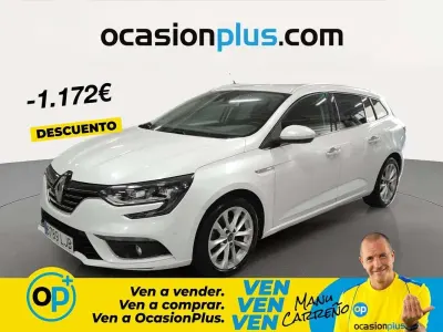 Usado Renault Mégane GrandTour Zen 140 CV (102 kW) 2020 Blanco Familiar