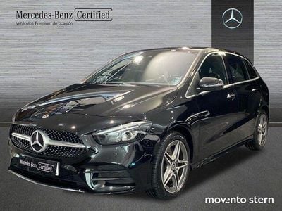 Negro Usado 2021 Mercedes B250e AMG line Monovolumen | 29.950 € (Precio justo)