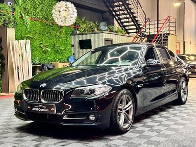 Usado BMW 525 Luxury Line 218 CV (160 kW) 2014 Negro Berlina