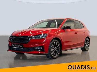 Nuevo Skoda Fabia Monte Carlo 115 CV (84 kW) 2025 Rojo Utilitario
