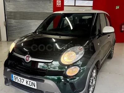 Usado Fiat 500L Cross 95 CV (69 kW) 2017 Verde Monovolumen