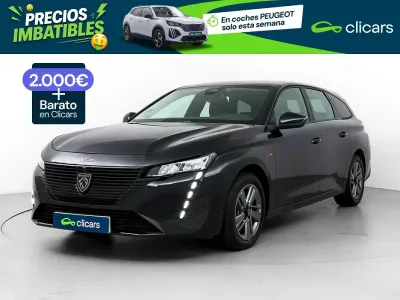 Usado Peugeot 308 SW Style 136 CV (100 kW) 2025 Negro Familiar