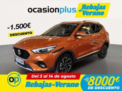 Usado MG ZS Luxury 111 CV (81 kW) 2024 Naranja SUV
