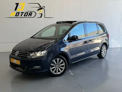 Usado VW Sharan Sport 177 CV (130 kW) 2013 Azul Monovolumen