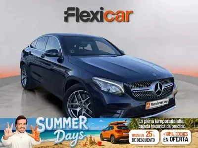 Usado Mercedes GLC220 170 CV (125 kW) 2018 Azul SUV