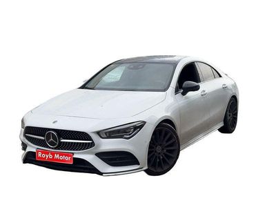 Usado Mercedes CLA200 AMG line 150 CV (110 kW) 2020 Blanco Berlina