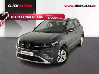Negro Usado 2024 VW T-Cross Life SUV | 16.550 € (Precio justo)