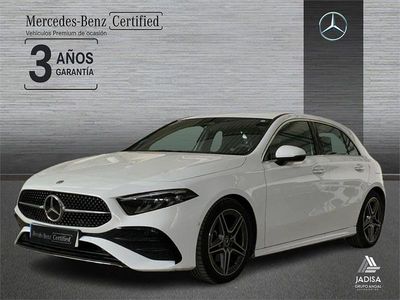 Usado Mercedes A180 AMG line 136 CV (100 kW) 2025 Blanco Berlina