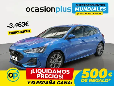 Usado Ford Focus ST-Line 125 CV (91 kW) 2023 Azul
