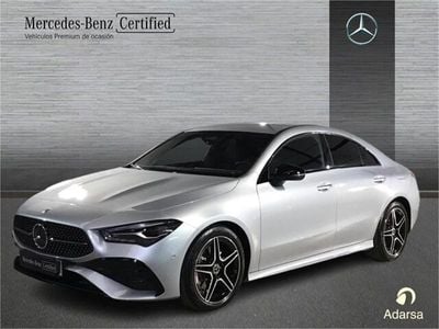 Gris Usado 2024 Mercedes CLA200 AMG line Coupe | 37.995 € (Precio justo)