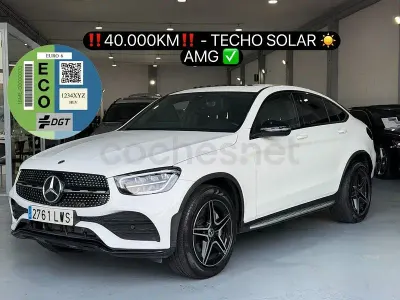Usado Mercedes GLC300e 258 CV (189 kW) 2022 Blanco Coupe