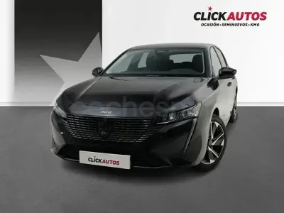 Usado Peugeot 308 Allure 130 CV (95 kW) 2024 Negro Berlina