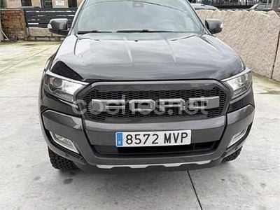 Usado Ford Ranger Wildtrack 200 CV (147 kW) 2018 Negro Recogida