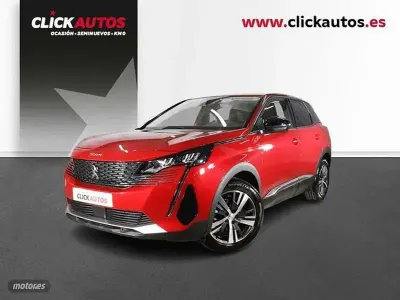 Usado Peugeot 3008 Allure 130 CV (95 kW) 2022 Rojo SUV