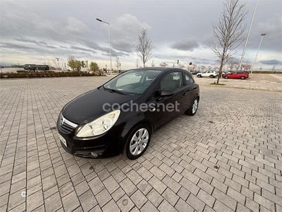 Usado Opel Corsa Enjoy 90 CV (66 kW) 2008 Negro Utilitario