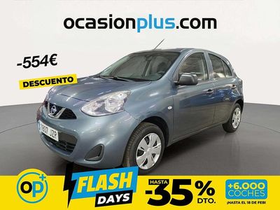 Usado Nissan Micra 80 CV (58 kW) 2017 Azul Utilitario