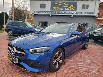 Usado Mercedes C220 200 CV (147 kW) 2022 Azul Familiar