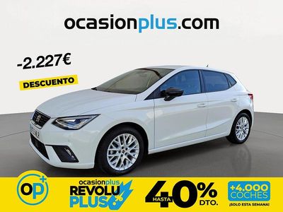 Usado Seat Ibiza FR 110 CV (80 kW) 2023 Blanco Berlina