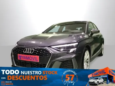 Usado Audi A3 Sportback S-Line 204 CV (150 kW) 2021 Gris Utilitario