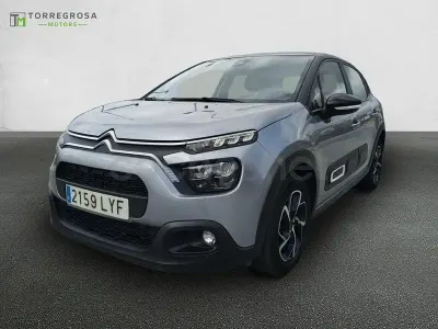 Usado Citroën C3 Feel 102 CV (75 kW) 2022 Gris / plata Utilitario
