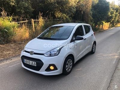 Usado Hyundai i10 Eco 66 CV (48 kW) 2016 Blanco Utilitario