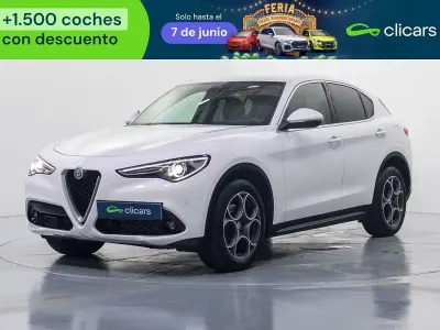 Usado Alfa Romeo Stelvio Super 209 CV (153 kW) 2017 Blanco SUV