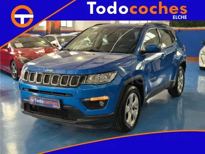 Usado Jeep Compass Longitude 120 CV (88 kW) 2018 Azul SUV