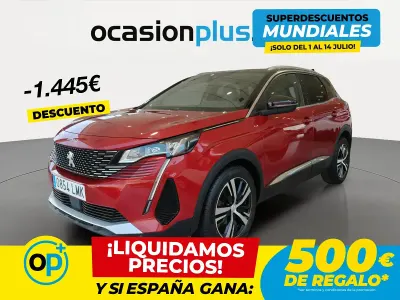 Usado Peugeot 3008 GTi 130 CV (95 kW) 2021 Rojo SUV