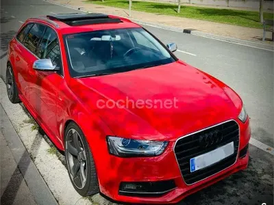 Usado Audi A4 S-Line 150 CV (110 kW) 2016 Rojo Familiar